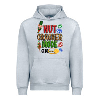 Heather Grey Nutcracker mode on Urban Hoodie - NancyCooperArtShop