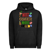 Pigment Black Nutcracker mode on Urban Hoodie - NancyCooperArtShop