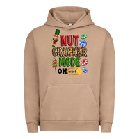 Pigment Burro Nutcracker mode on Urban Hoodie - NancyCooperArtShop