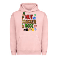 Pigment Salmon Nutcracker mode on Urban Hoodie - NancyCooperArtShop
