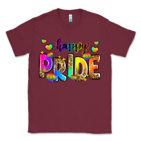 Burgundy happy pride Classic Tee - Zillion Design Studio