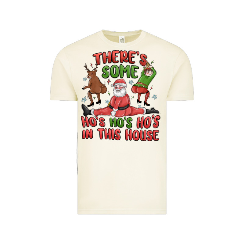 There's Some Ho's Ho's Ho's In This House Vintage Tee by MaliasSmallBusiness | Teevron
