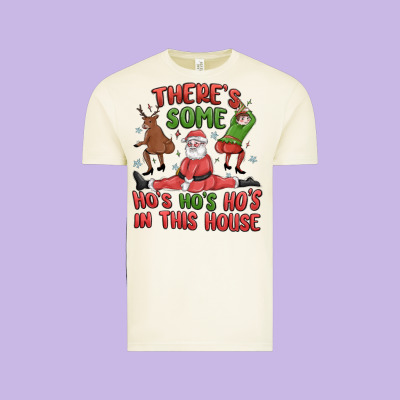 Vintage Tee there's some ho's ho's ho's in this house
