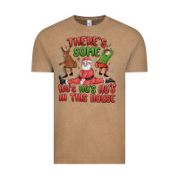 Vintage Coffee there's some ho's ho's ho's in this house Vintage Tee - MaliasSmallBusiness