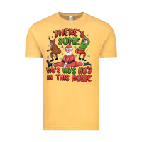 Vintage Mustard there's some ho's ho's ho's in this house Vintage Tee - MaliasSmallBusiness