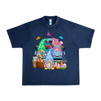 Navy easter farm truck Urban Heavy Tee - Zillion Design Studio