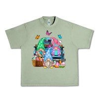Oil Green easter farm truck Urban Heavy Tee - Zillion Design Studio