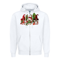 Christmas Gnomies Zipper Hoodie | Teevron