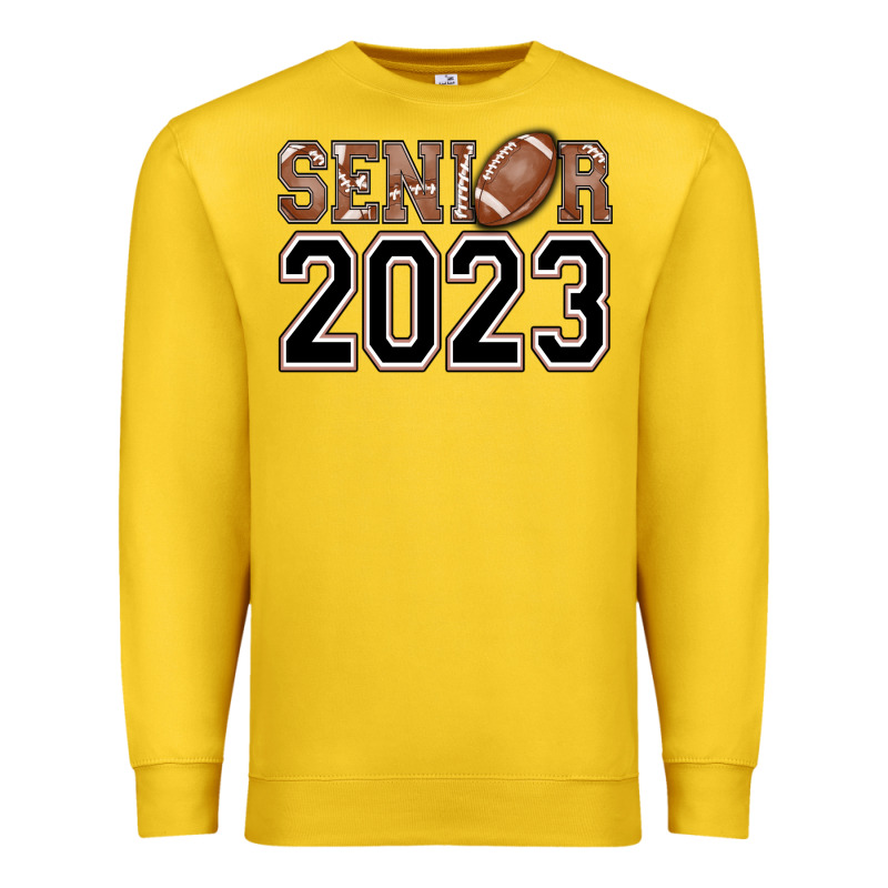 Senior 2023 American Football Premium Sweatshirt by AdoDesignShop | Teevron