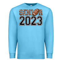 Ocean Blue senior 2023 american football Premium Sweatshirt - AdoDesignShop