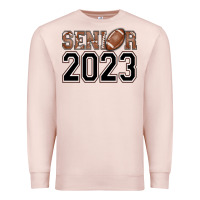 Pale Pink senior 2023 american football Premium Sweatshirt - AdoDesignShop