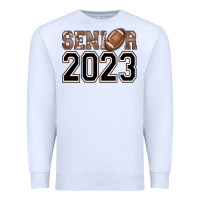 White senior 2023 american football Premium Sweatshirt - AdoDesignShop