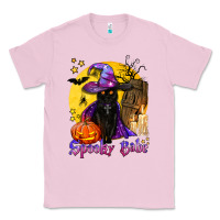 Bubblegum Pink spooky babe black witch cat Classic Tee - BundleAndBundleShop
