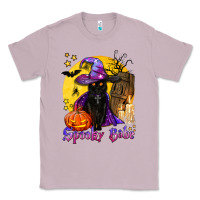 Lilac spooky babe black witch cat Classic Tee - BundleAndBundleShop