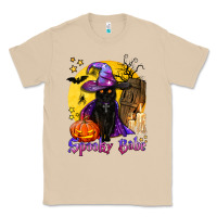 Mushroom spooky babe black witch cat Classic Tee - BundleAndBundleShop