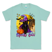 Seafoam spooky babe black witch cat Classic Tee - BundleAndBundleShop