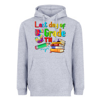 Heather Grey last day of fifth grade Heavyweight Hoodie - Artiststas