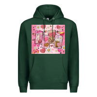 Cafecito Y Chisme Valentine's Day Premium Hoodie | Teevron