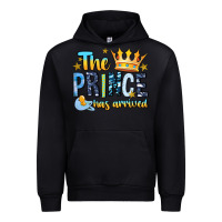 Black The Prince Has Arrived Urban Hoodie - MaliasSmallBusiness
