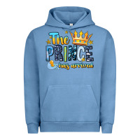 Pigment Pebble Blue The Prince Has Arrived Urban Hoodie - MaliasSmallBusiness