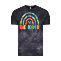 Cloud Black be kind autism Vintage Tee - MaliasSmallBusiness