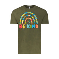 Vintage Olive be kind autism Vintage Tee - MaliasSmallBusiness