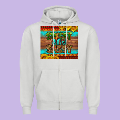 Sweet And Sassy Juneteenth Zipper Hoodie Designed By Hra Design Shop