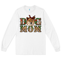 White dog mom shiba inu Long Sleeve Tee - RanaPortraitStore