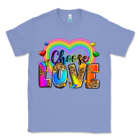 Colony Blue Choose love Classic Tee - Zillion Design Studio