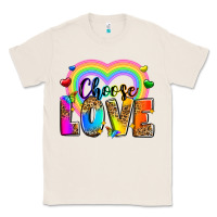Natural Choose love Classic Tee - Zillion Design Studio