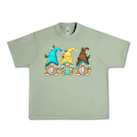 Oil Green daisy gnomes Urban Heavy Tee - Zillion Design Studio