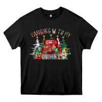 Black hanging with my gnomies Heavy Core Tee - CowhideDigitalArt