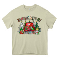 Mossy hanging with my gnomies Heavy Core Tee - CowhideDigitalArt