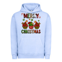 Pigment Grape Ice Merry Christmas cupcakes Urban Hoodie - NancyCooperArtShop