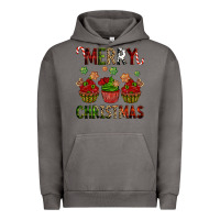 Pigment Tornado Merry Christmas cupcakes Urban Hoodie - NancyCooperArtShop