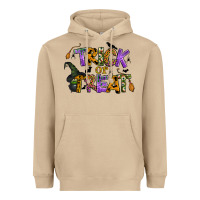 Mushroom trick or treat Heavyweight Hoodie - BundleAndBundleShop