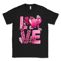 Black Love Cancer with Heart Classic Tee - texasbilliewilder