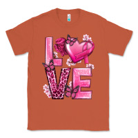 Copper Love Cancer with Heart Classic Tee - texasbilliewilder