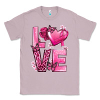 Lilac Love Cancer with Heart Classic Tee - texasbilliewilder