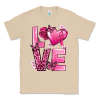 Mushroom Love Cancer with Heart Classic Tee - texasbilliewilder