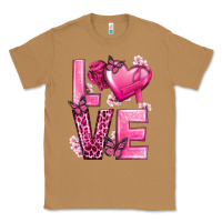 Toasted Coconut Love Cancer with Heart Classic Tee - texasbilliewilder