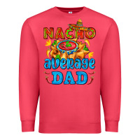 Cardinal nacho average dad with nacho Premium Sweatshirt - AdoDesignShop