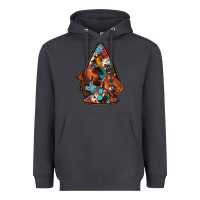 Smoke arrowhead rodeo Heavyweight Hoodie - JahusDesignShop