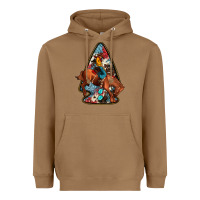 Toasted Coconut arrowhead rodeo Heavyweight Hoodie - JahusDesignShop
