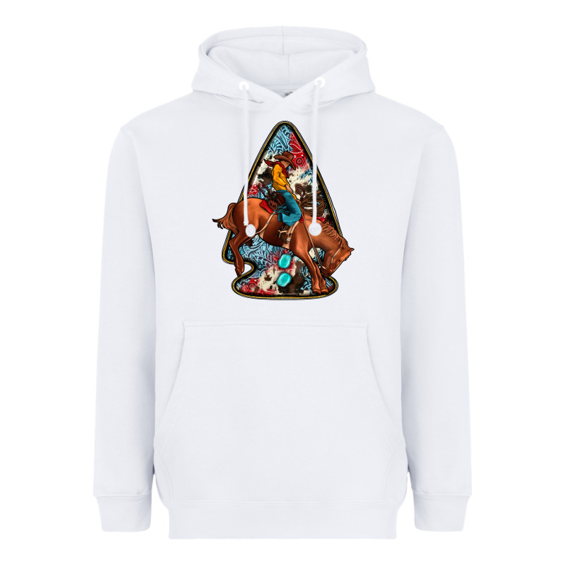 Arrowhead Rodeo Heavyweight Hoodie by JahusDesignShop | Teevron