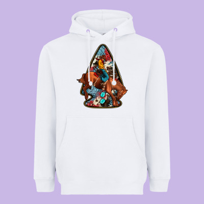 Arrowhead Rodeo Heavyweight Hoodie Designed By Jahusdesignshop