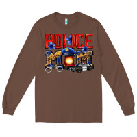 Chestnut police mom Long Sleeve Tee - Zillion Design Studio