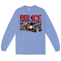 Colony Blue police mom Long Sleeve Tee - Zillion Design Studio