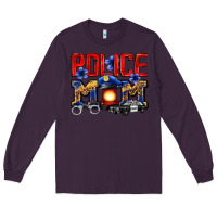 Plum police mom Long Sleeve Tee - Zillion Design Studio
