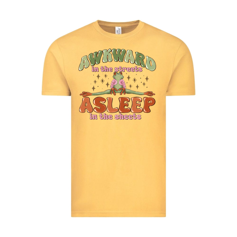 Awkward In The Streets Asleep In The Sheets Vintage Tee by MaliasSmallBusiness | Teevron